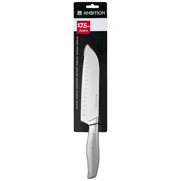 Nóż Santoku Acero 17,5 cm AMBITION 80385