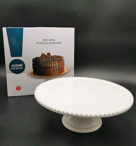 Patera porcelanowa na ciasto 27, cm Altom Design