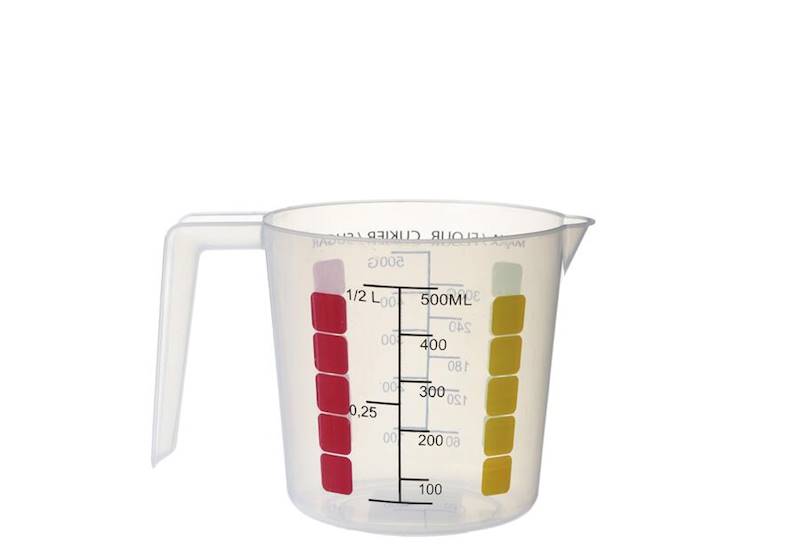 Dzbanek z miarką SAM 0,5 l