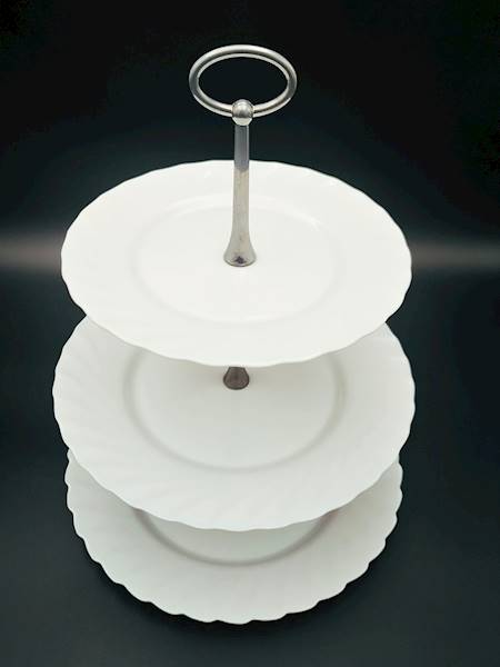 Patera trzypoziomowa Trianon 28 cm LUMINARC