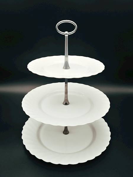 Patera trzypoziomowa Trianon 28 cm LUMINARC