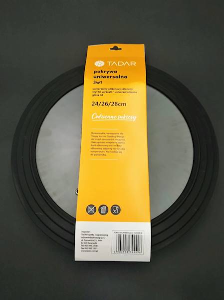 Pokrywa uniwersalna 3w1 24/26/28 cm TADAR