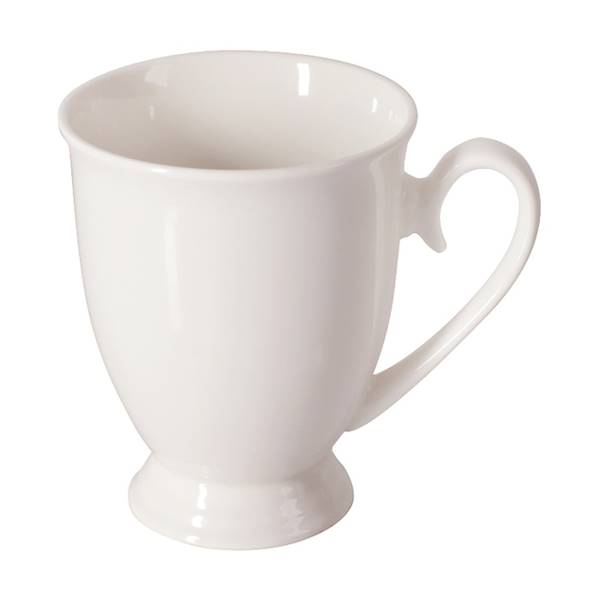 Kubek porcelanowy DIANA 300ml biały  AMBITION 62945