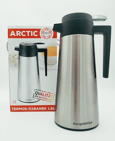 Termos konferencyjny KonigHOFFER Arctic 1,6 L srebrny