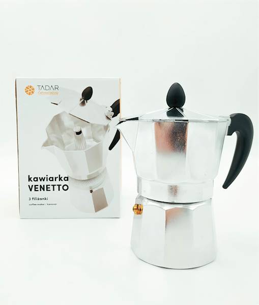 Kawiarka aluminiowa Venetto 180 ml TADAR