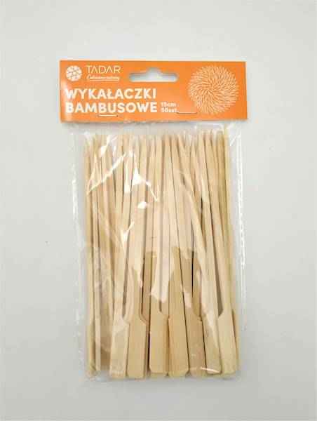 Wykałaczki bambusowe 15 cm 50 szt. TADAR