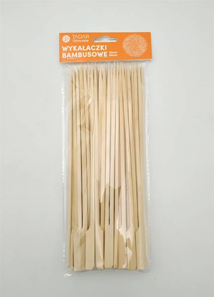 Wykałaczki bambusowe 25 cm 50 szt. TADAR