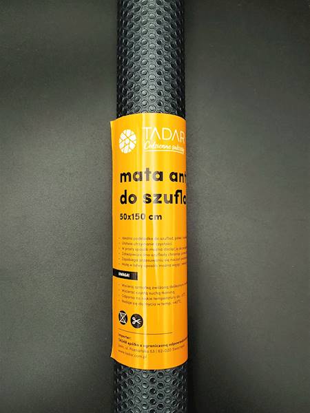 Mata antypoślizgowa do szuflad Tadar 50 x 150 cm