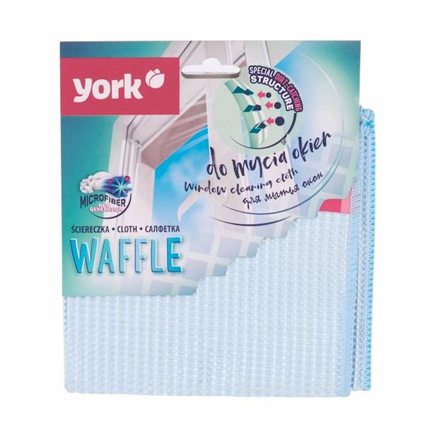 Ściereczka z mikrofibry do okien WAFFLE York