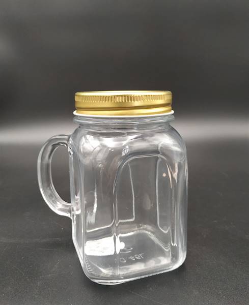 Słoik z uchem i metalową zakrętką 450 ml Pasabahce 80388