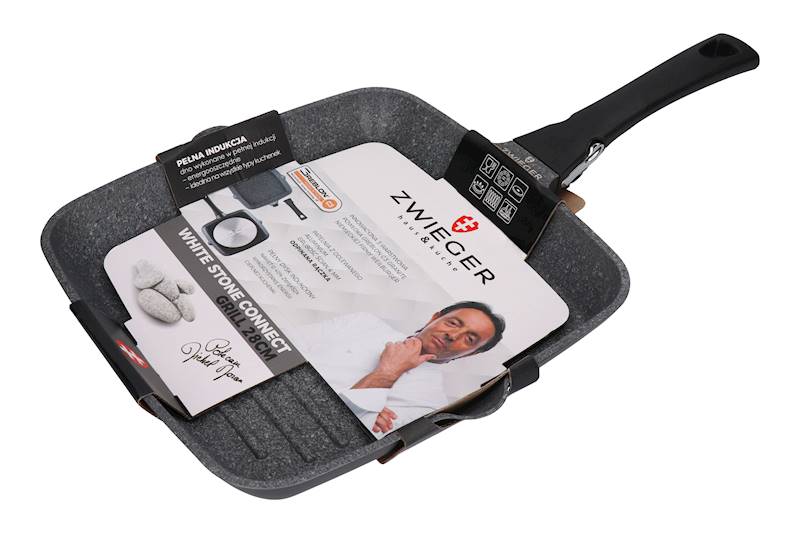 Patelnia grillowa ZWIEGER White Stone 28 cm