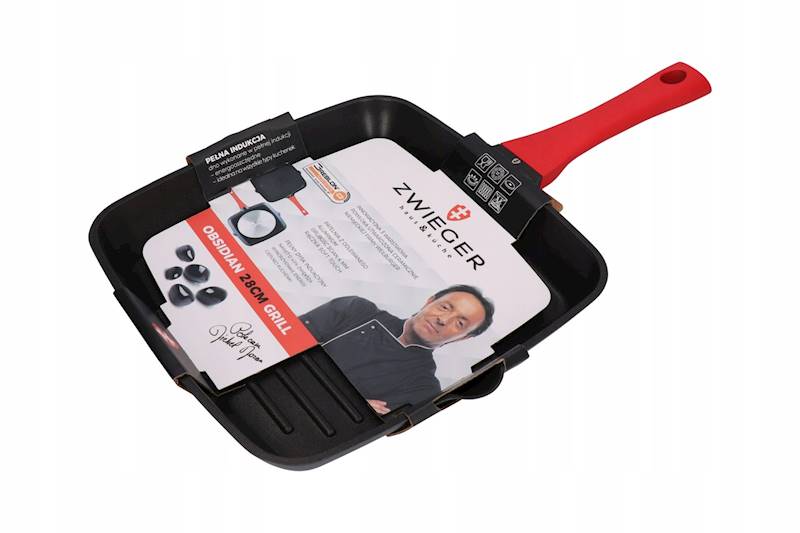 Patelnia grillowa ZWIEGER Obsidian 28 cm