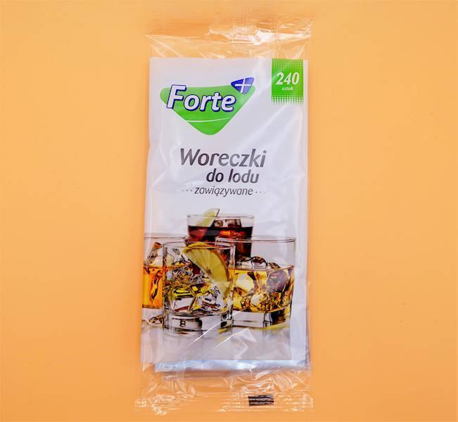 Woreczki do lodu FORTE+  240 kostek