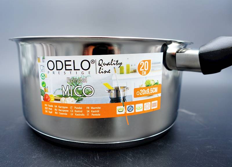 Rondel ODELO MICO 2,2L – Stal Nierdzewna, Indukcja, 20 cm