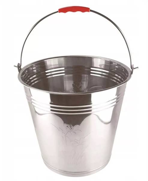 Wiadro ze stali nierdzewnej INOX 16 L