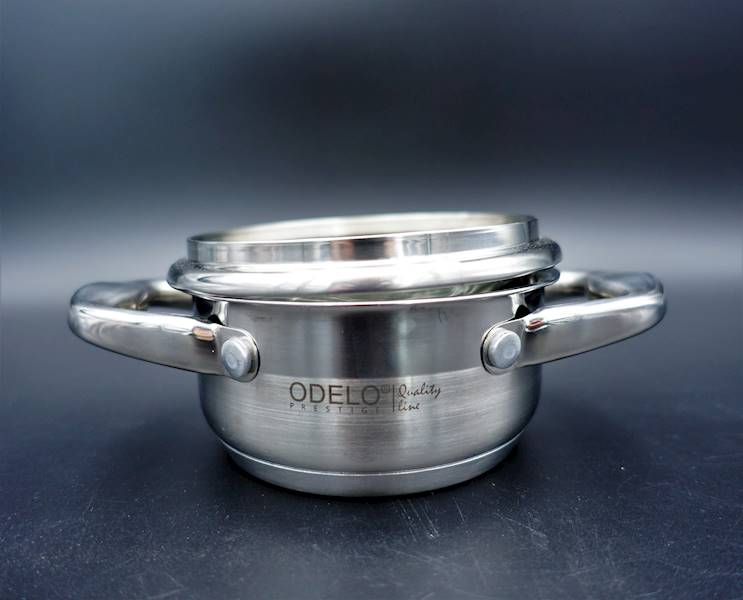 Garnek stalowy VELIO 12cm 0,6 litra ODELO OD1348