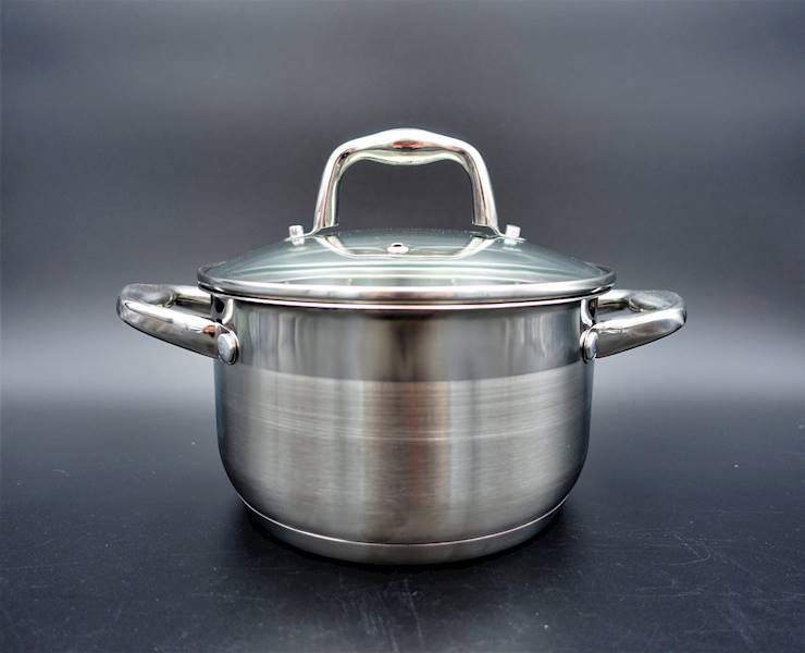 Garnek stalowy VELIO 18 cm 2,5 litra ODELO OD1351