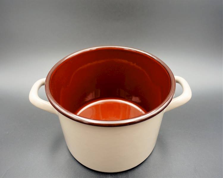 Garnek emaliowany Bruna 18 cm 3,55 L