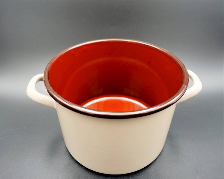 Garnek emaliowany Bruna 20 cm 4,7 L