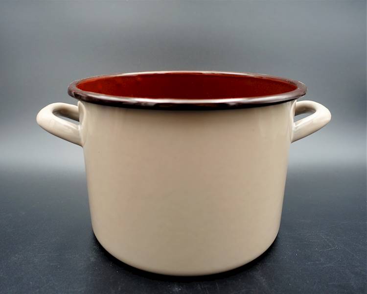 Garnek emaliowany Bruna 20 cm 4,7 L