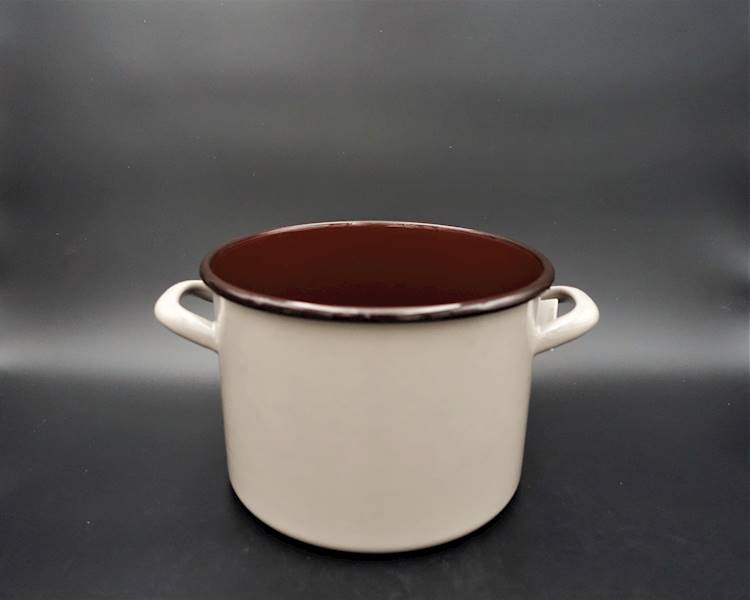 Garnek emaliowany Bruna 22 cm 6,25 L