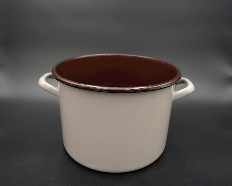 Garnek emaliowany Bruna 24 cm 7,9 L
