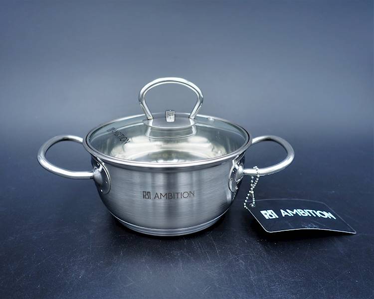 Garnek z pokrywką 1 L 14 cm ACERO AMBITION 60808