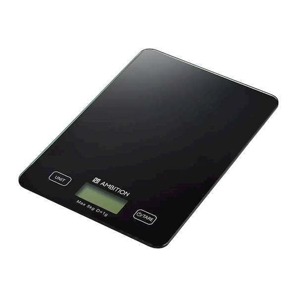 Waga kuchenna Black 5 kg Ambition