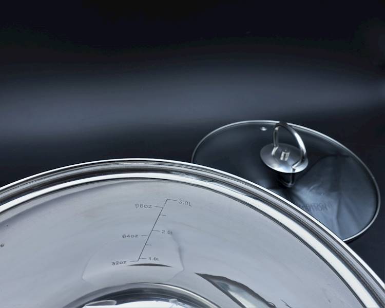 Garnek z pokrywką 3,7 L 20 cm ACERO AMBITION 60811