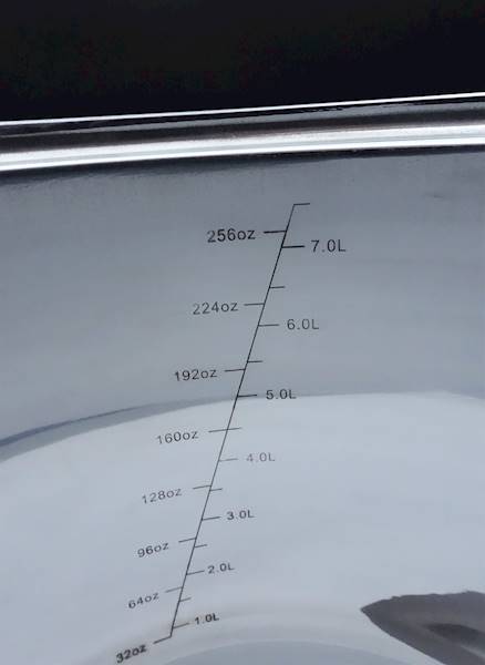 Garnek wysoki ACERO z pokrywką  8,4 L  AMBITION 60816
