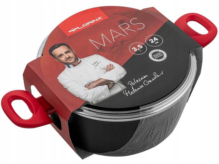 Garnek MARS 3,5 L  24cm  INDUKCJA