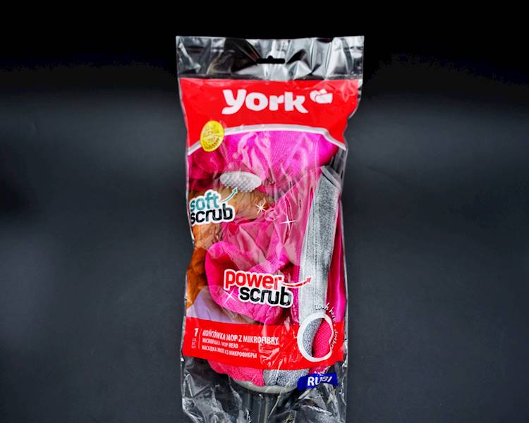 York Końcówka mop z mikrofibry Rubi