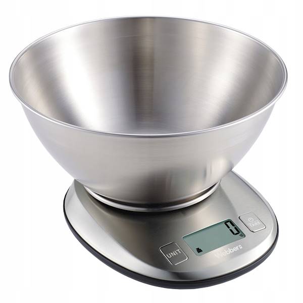 Waga kuchenna Webber EK4390 INOX 5kg/1g z miską