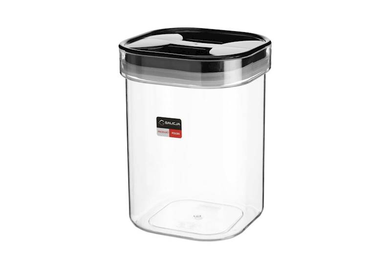 Pojemnik hermetyczny Reno 1,6 L czarny Galicja