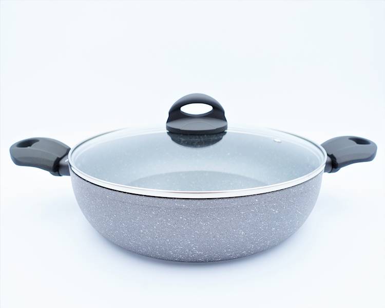 Garnek niski LAVA STONE 3,8-L  28 cm  FLORINA
