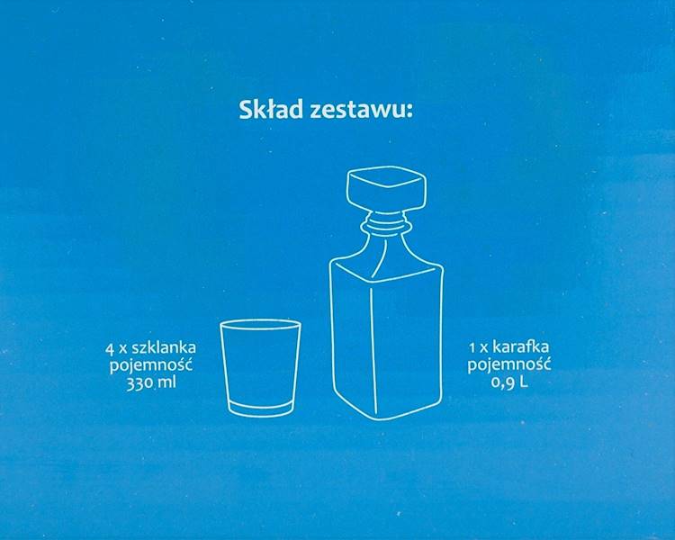 Zestaw do whisky Muscat 5-częściowy