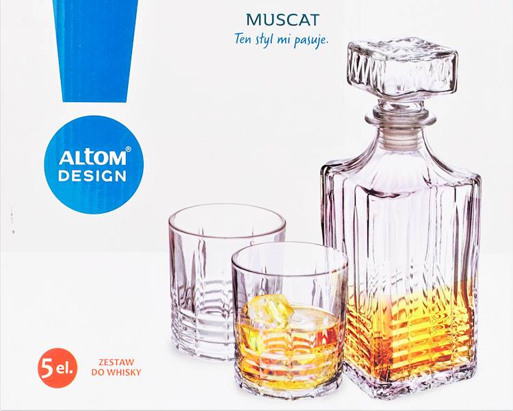 Zestaw do whisky Muscat 5-częściowy