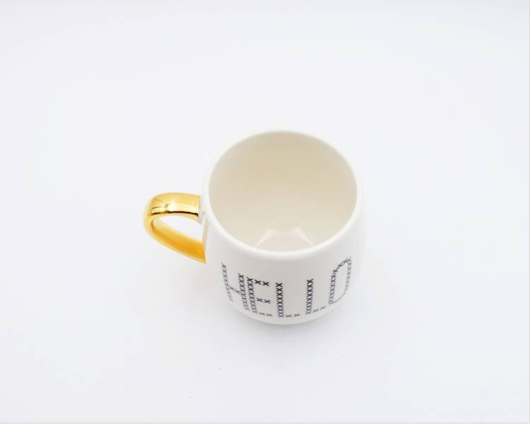 kubek prezentowy gold 400ml HELLO