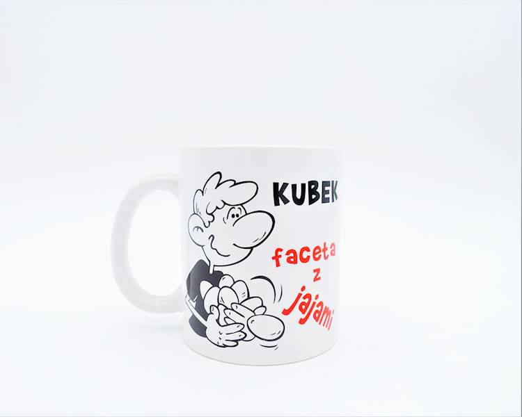 Kubek 300 ml Kubek faceta z jajami