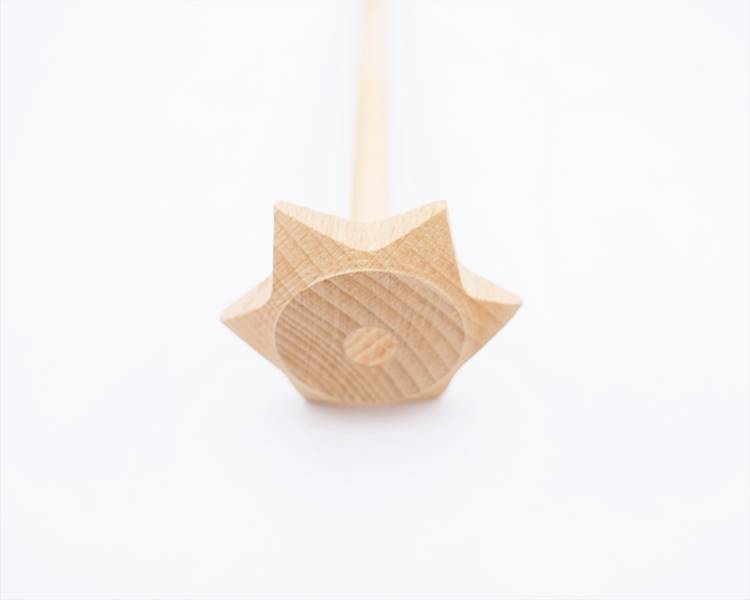 Mątewka Drewniana 30cm Wooden Kitchen