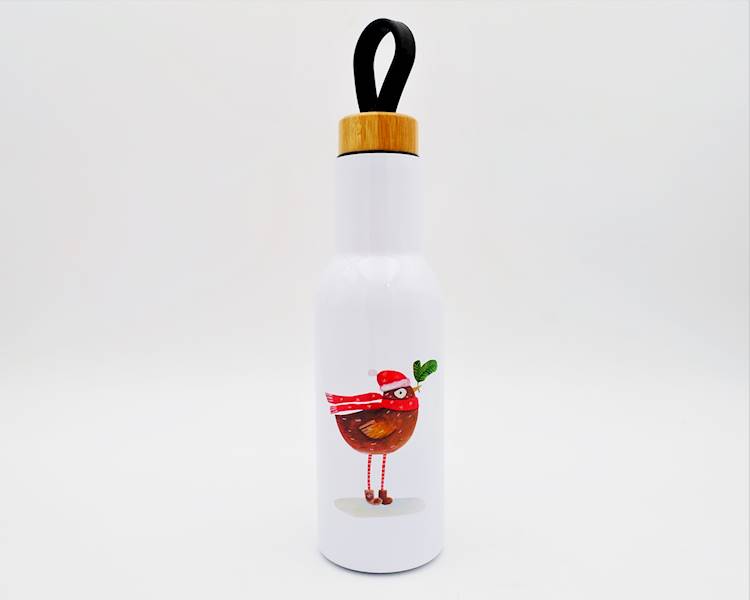 Butelka termiczna Forest Ptaszek 400 ml AMBITION
