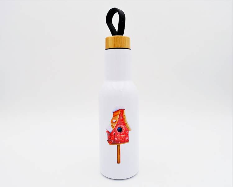 Butelka termiczna Forest Ptaszek 400 ml AMBITION