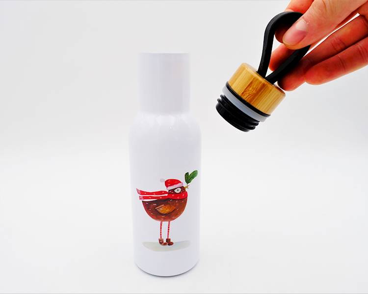 Butelka termiczna Forest Ptaszek 400 ml AMBITION