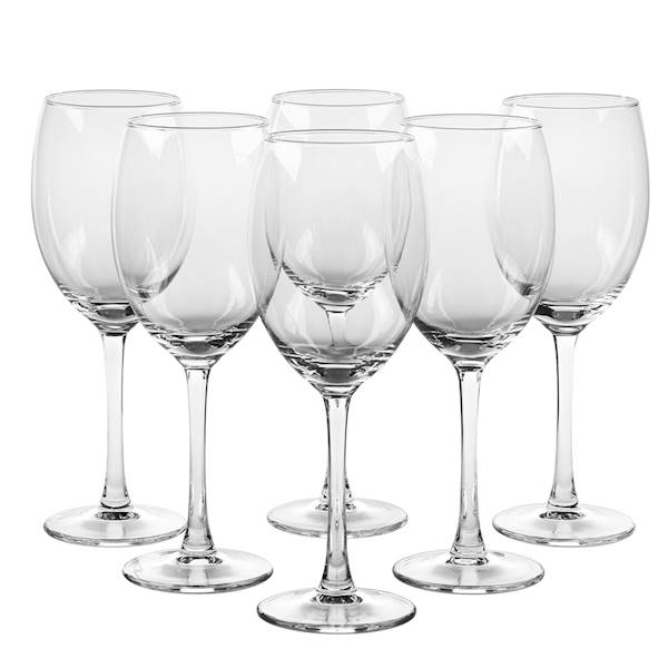 Diamond komplet 6 kieliszków do czerwonego wina 330 ml