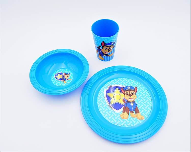 Zestaw obiadowy dla dzieci Psi Patrol Blue Chase