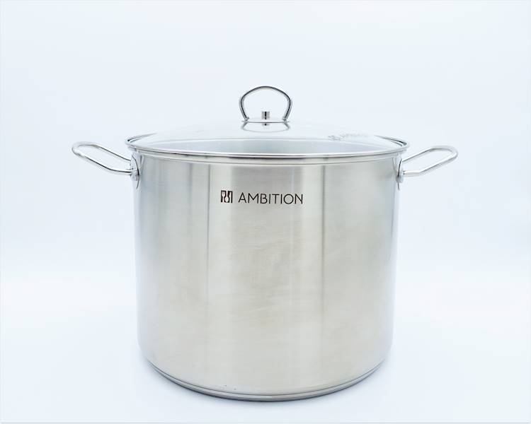 Garnek wysoki ACERO z pokrywką 13,5 L  AMBITION 60826