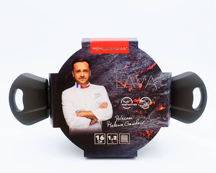 Garnek LAVA STONE 1,4 L  16 cm FLORINA