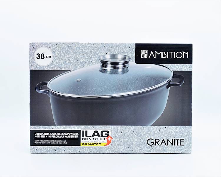 Brytfanna GRANITE non-stick 7,5 L  AMBITION 80080