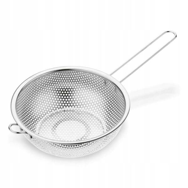 Cedzak / durszlak nierdzewny z rączka TADAR 25cm