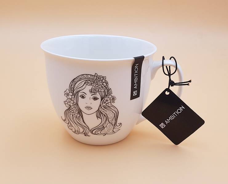 Kubek porcelanowy 550ml ZODIAC Panna AMBITION 67289